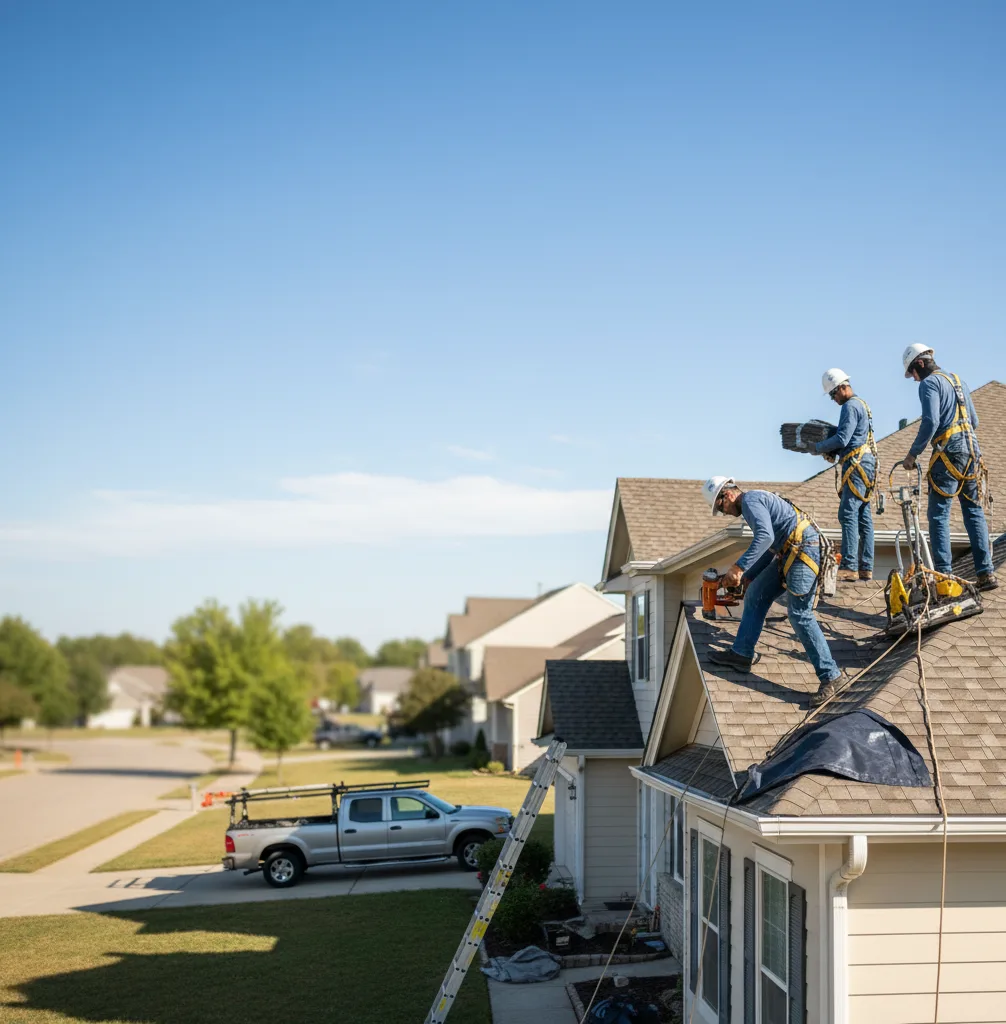 Roof Leak Repair in Caulfield, MO